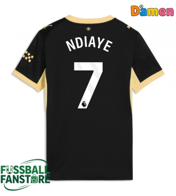 Manchester City Iliman Ndiaye #7 Replik Auswärtstrikot Damen 2026-27 Kurzarm